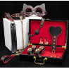 Generique Coffret SM Bondage 8 Pièces Noir-Rouge